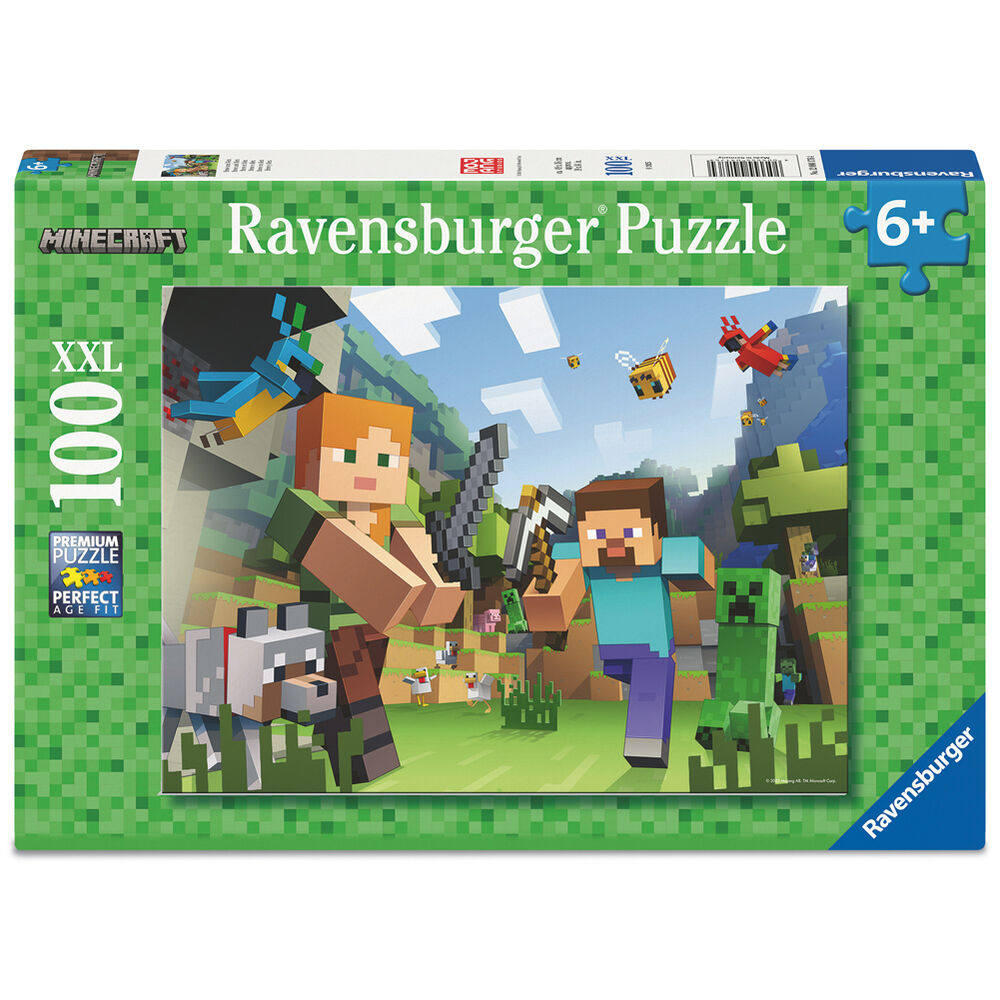 Minecraft XXL Puzzle 100 elementów