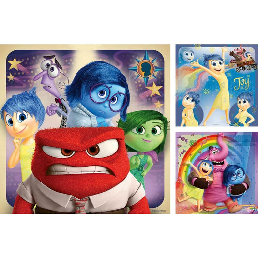 Rompecabezas Disney Pixar Inside Out 3x49 piezas