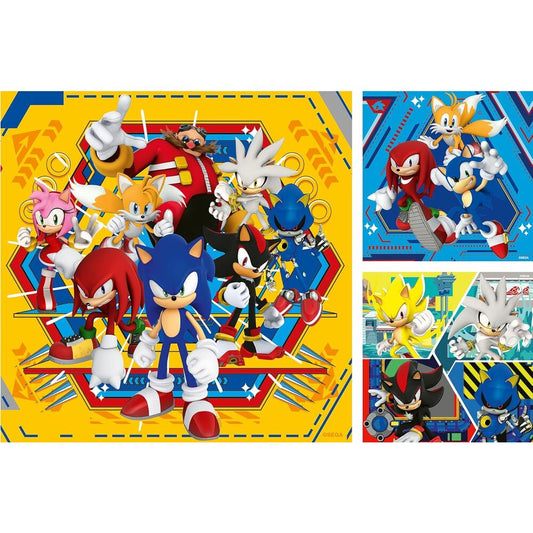 Puzzle Sonic the Hedgehog 3x49 teilig