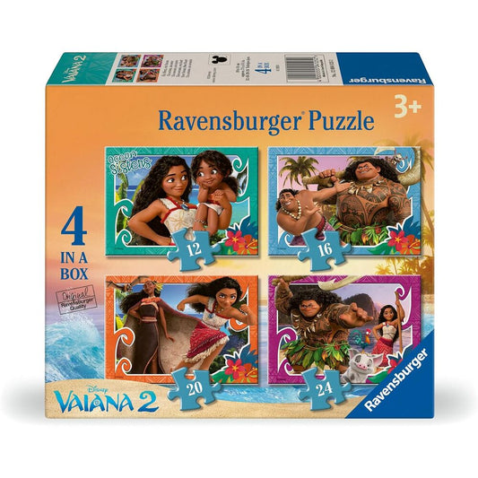 Puzzle Moana 2 Disney 12 16 20 24pcs