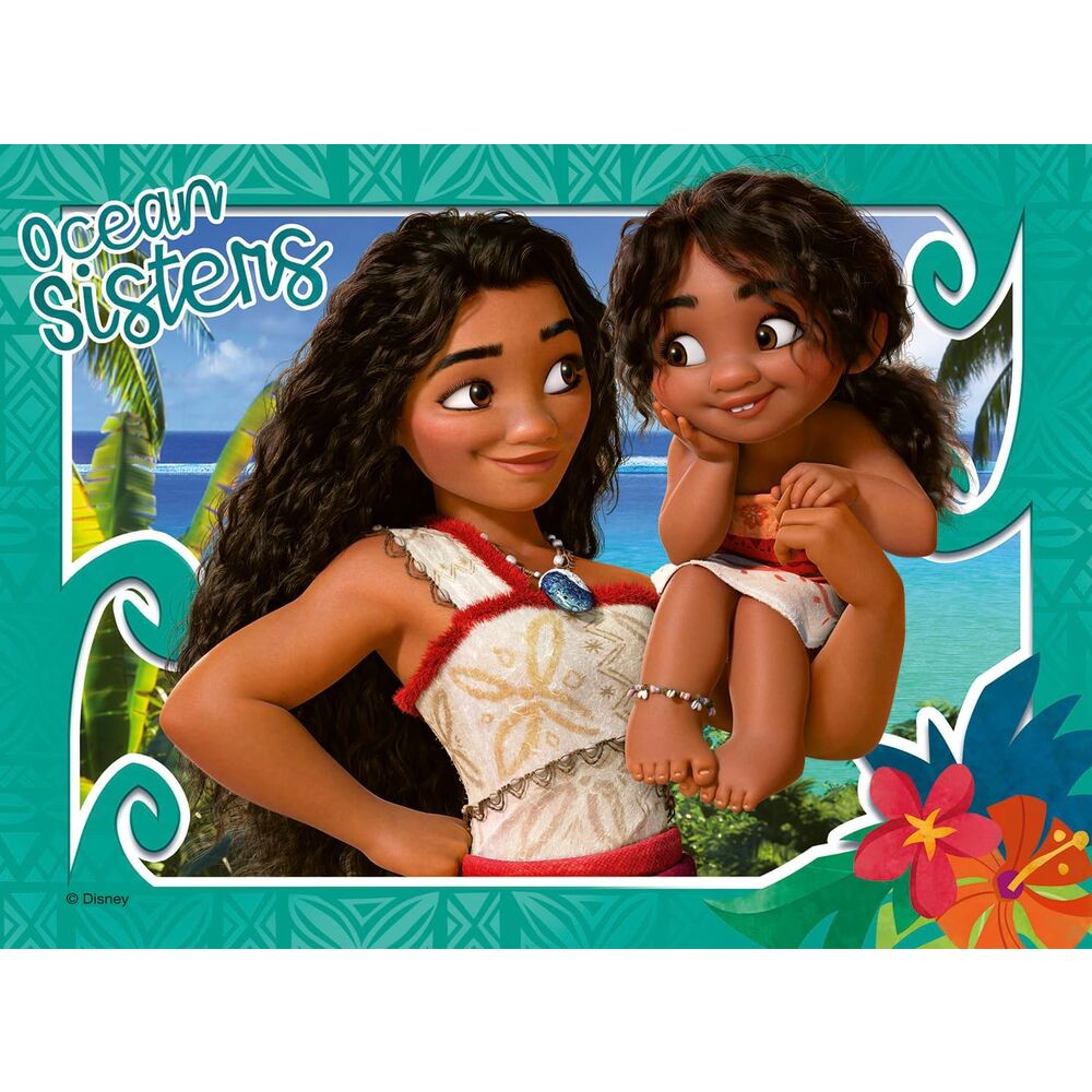 Puzzle Moana 2 Disney 12 16 20 24 pezzi