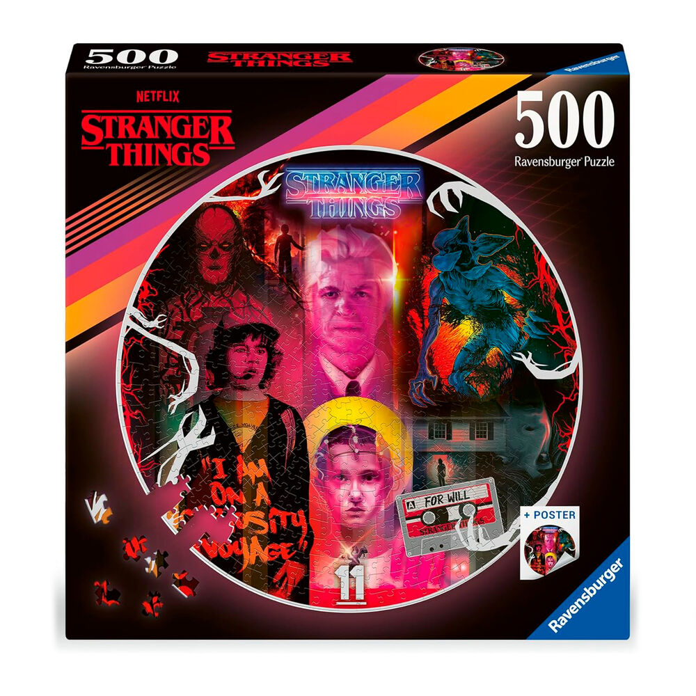stranger things puzzle 500pcs
