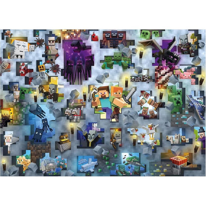 minecraft puzzle 1000pcs