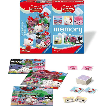 Multipack memory + 3 Hello Kitty puzzles