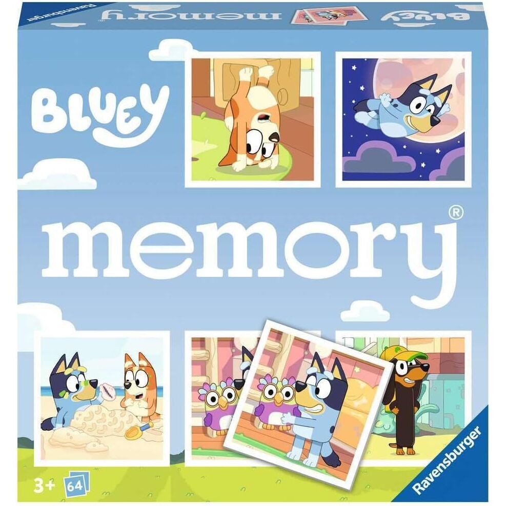 bluey memory game