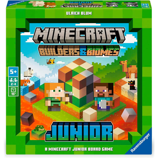 Builders & Biomes Junior Minecraft Board Game
