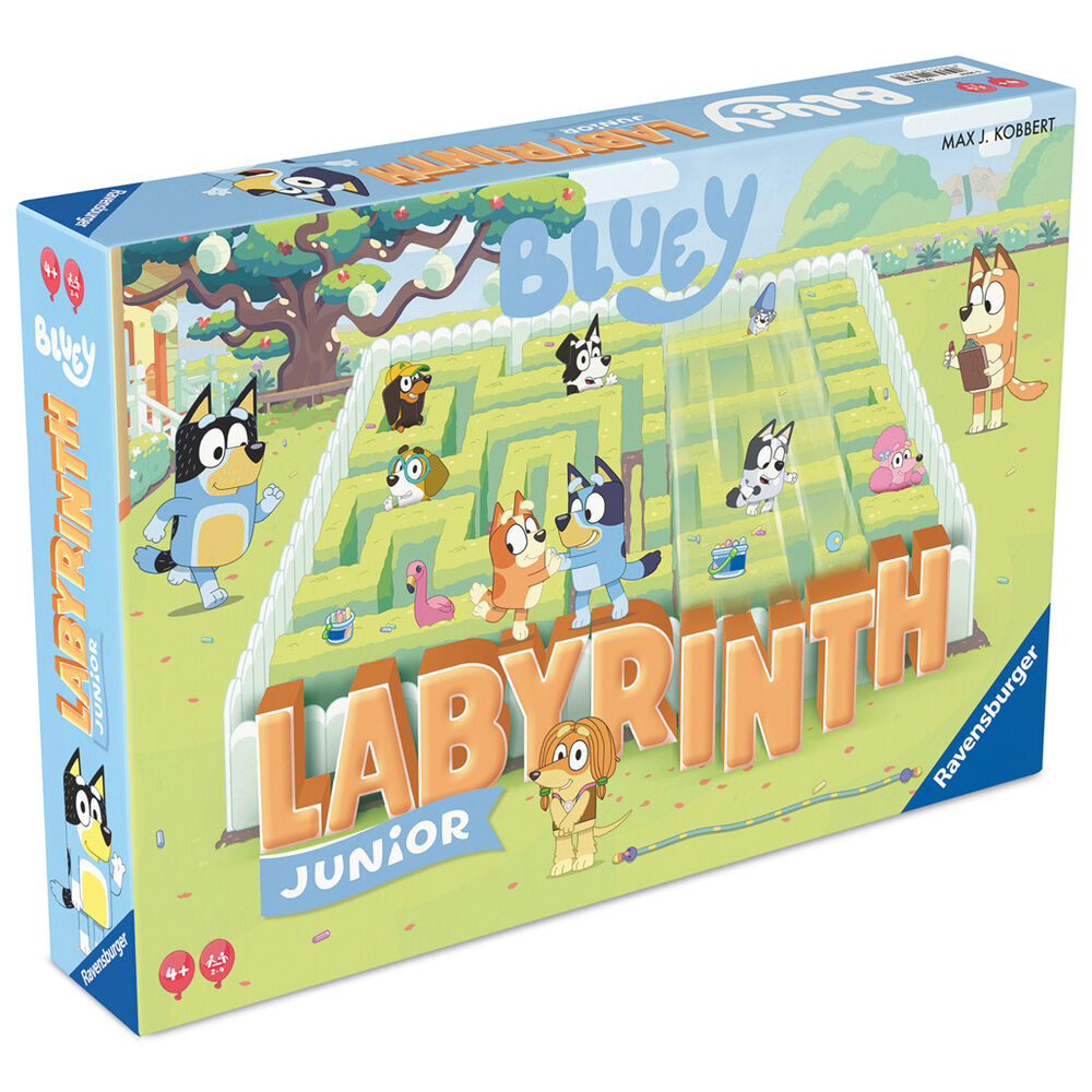 labyrinth junior bluey board game