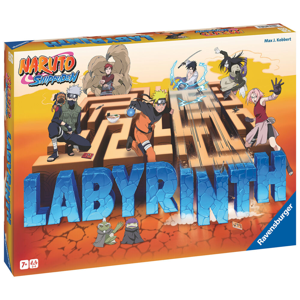 labyrinth naruto shippuden board game