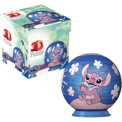 Anioł Stitch Disney Puzzle 3D 54 elementy