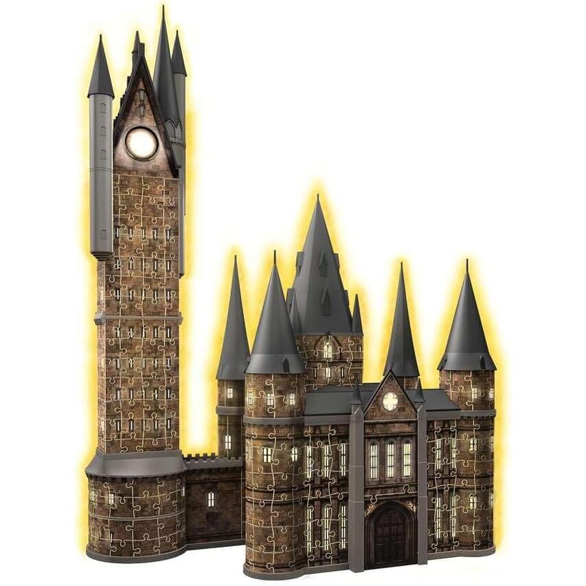Quebra-cabeça 3D do Castelo de Hogwarts de Harry Potter com 626 peças