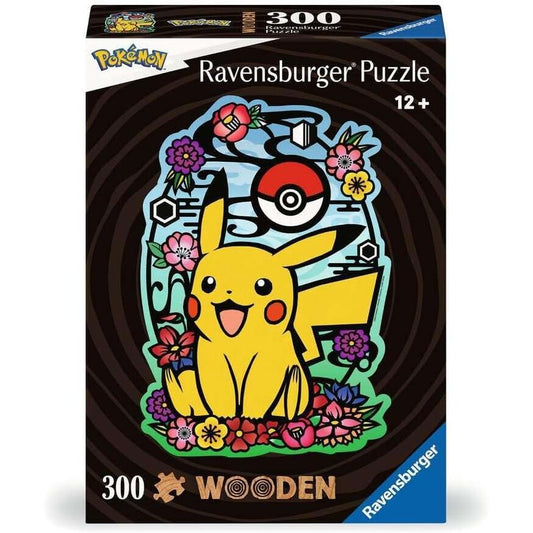 pikachu pokemon wooden puzzle 300 pieces