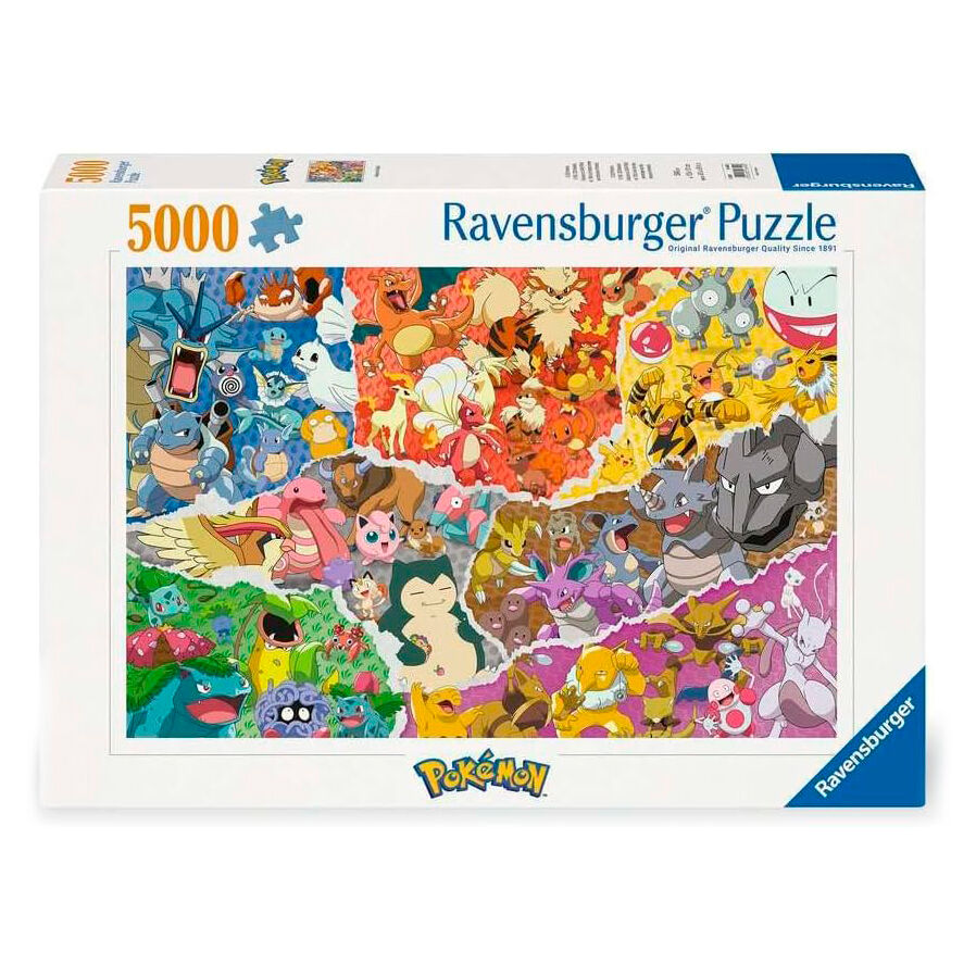 pokemon puzzle 5000pcs