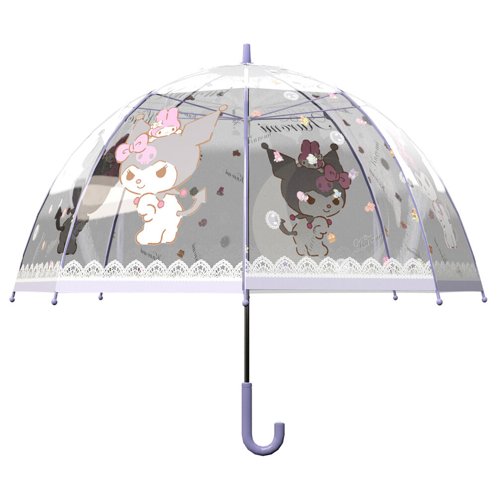 kuromi hello kitty manual bubble umbrella 48cm