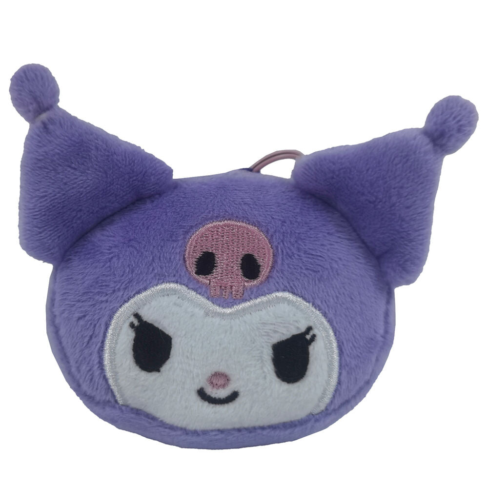 kuromi hello kitty plush keychain