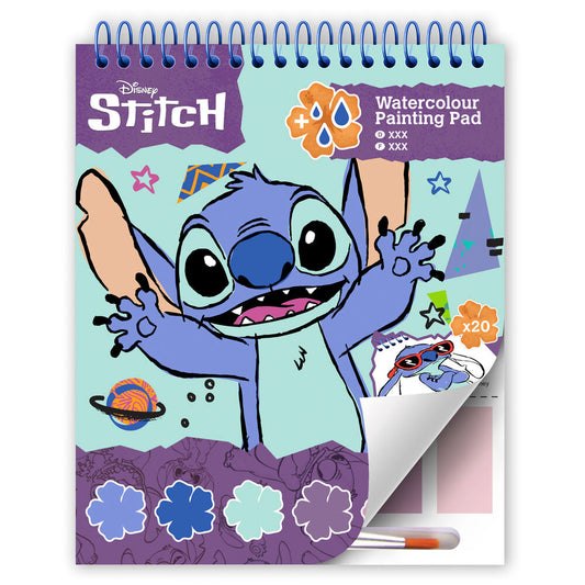 Stitch Disney Watercolor Sketchbook