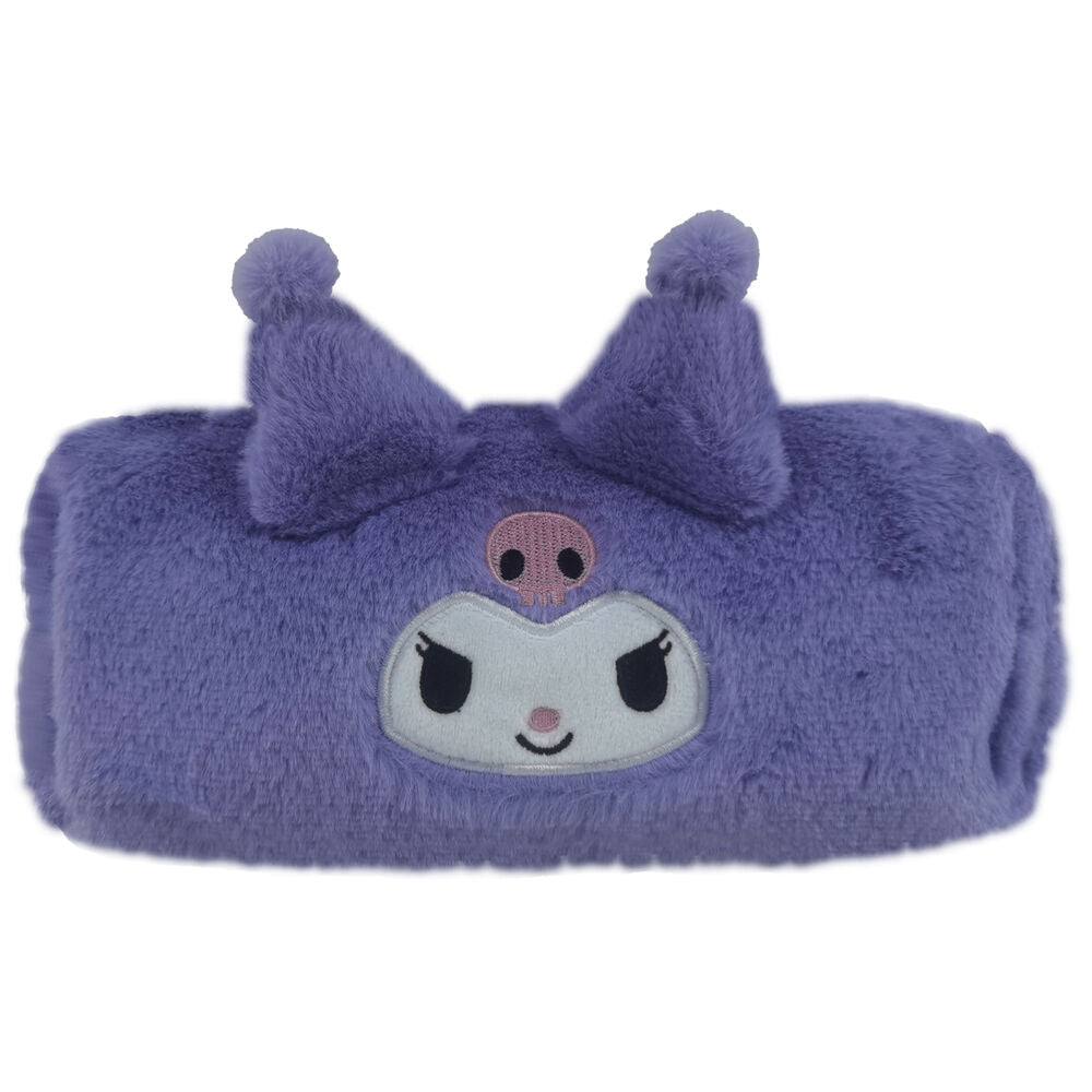 kuromi hello kitty plush pencil case
