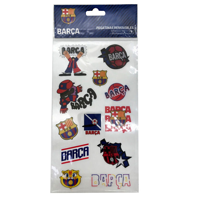fc barcelona removable stickers
