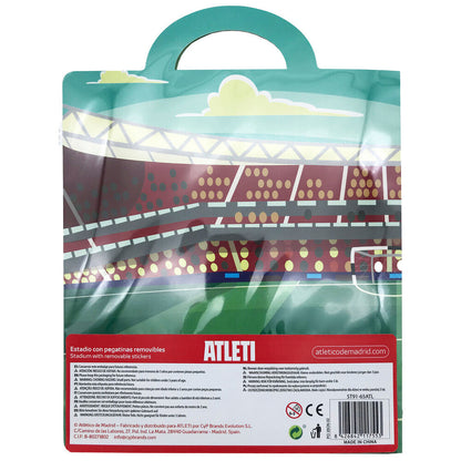 3D Reusable Sticker Book Atletico Madrid Stadium