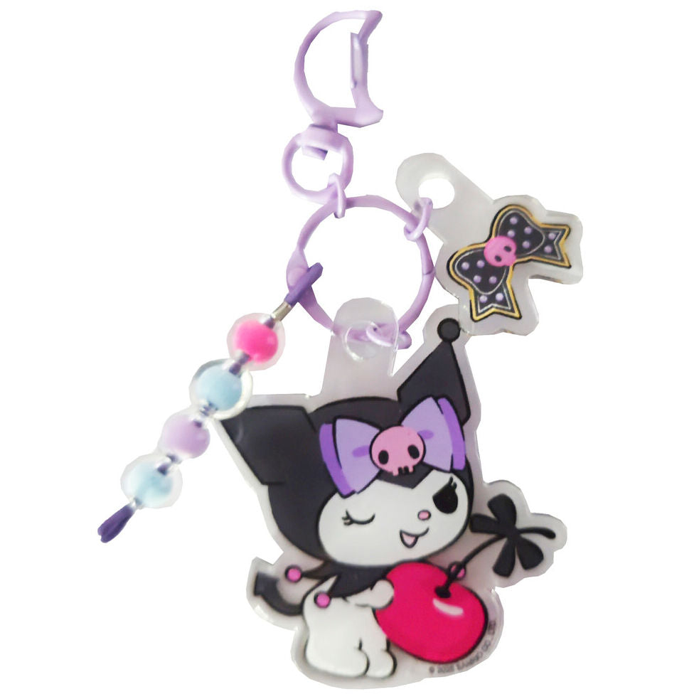 Conjunto de chaveiros Cinnamoroll Kuromi Hello Kitty
