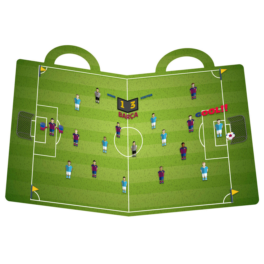 Libro di adesivi riutilizzabili 3D Stadio FC Barcelona