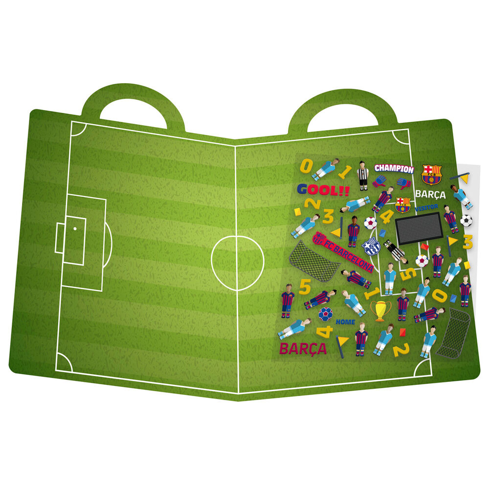 Libro di adesivi riutilizzabili 3D Stadio FC Barcelona