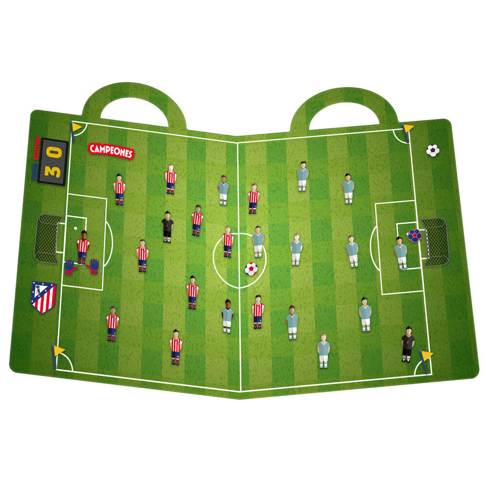 3D Reusable Sticker Book Atletico Madrid Stadium
