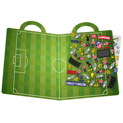 3D Reusable Sticker Book Atletico Madrid Stadium