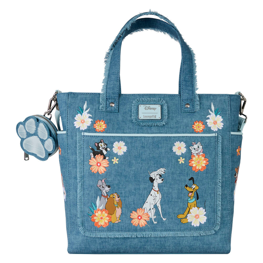 disney loungefly denim backpack bag  purse