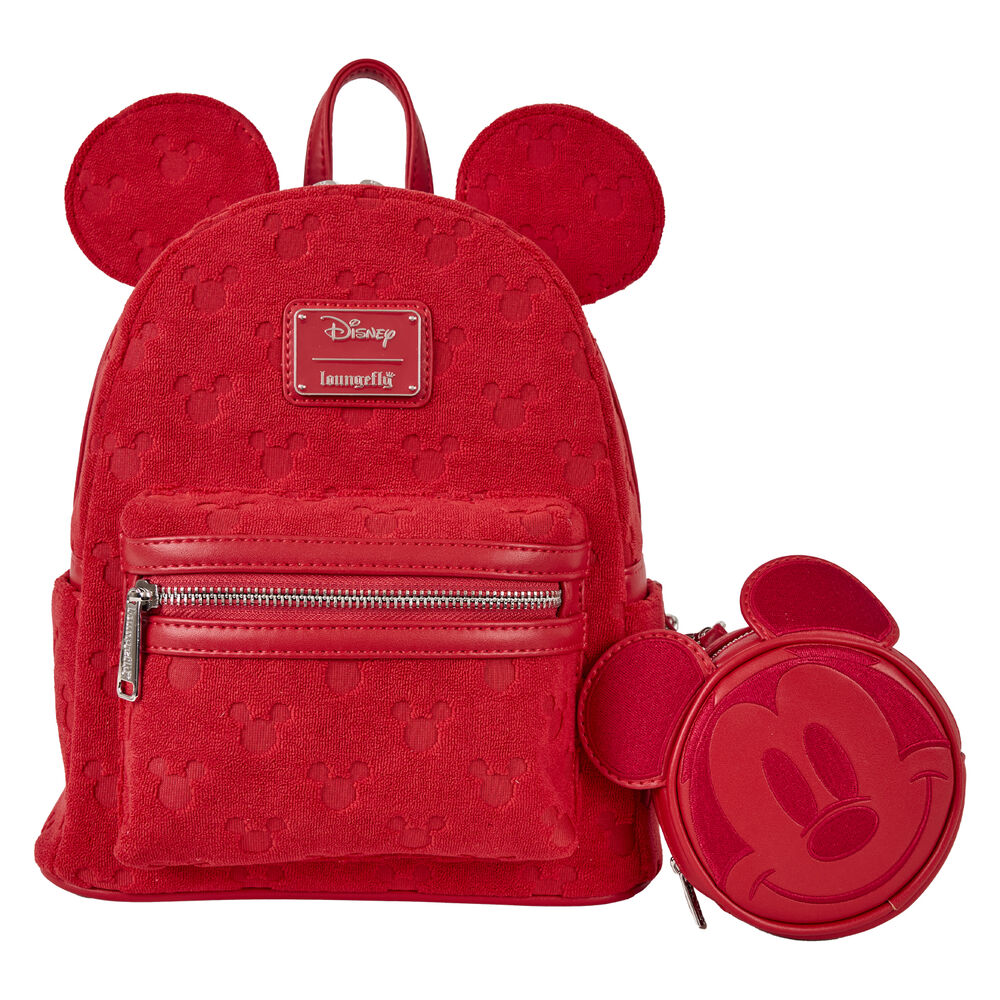 loungefly mickey mouse disney backpack  wallet