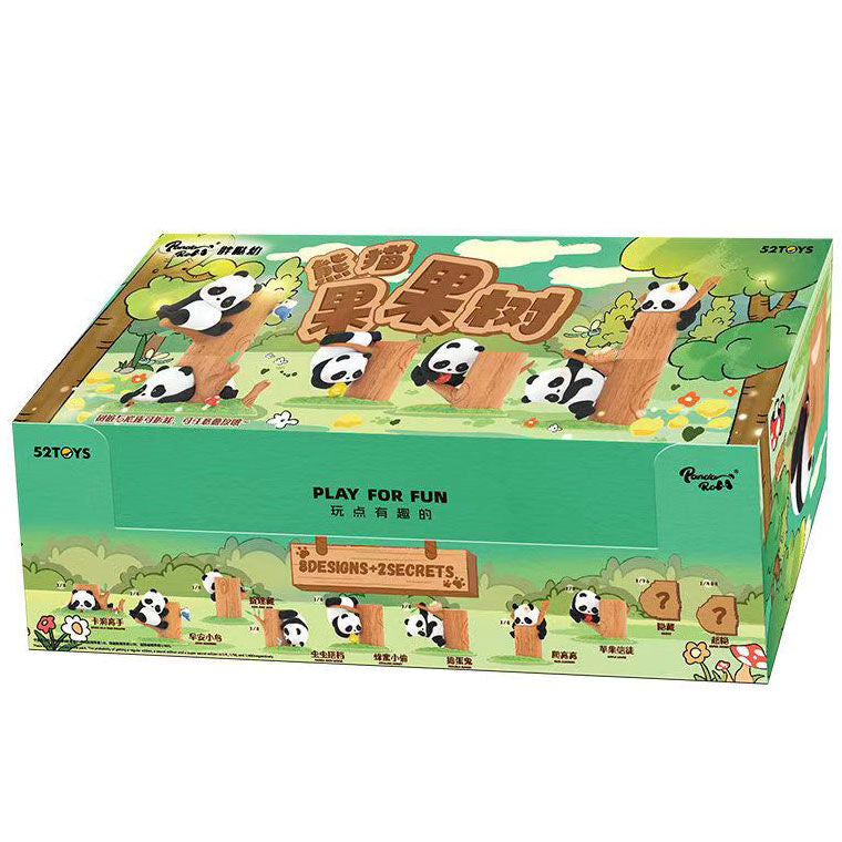 Überraschungsfigur Obstbaumkletternder Panda Rolle Sortiert