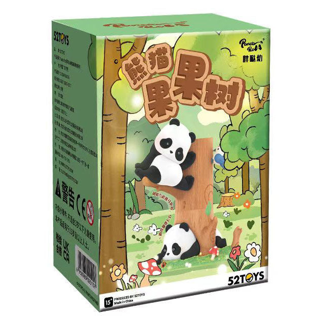 Überraschungsfigur Obstbaumkletternder Panda Rolle Sortiert