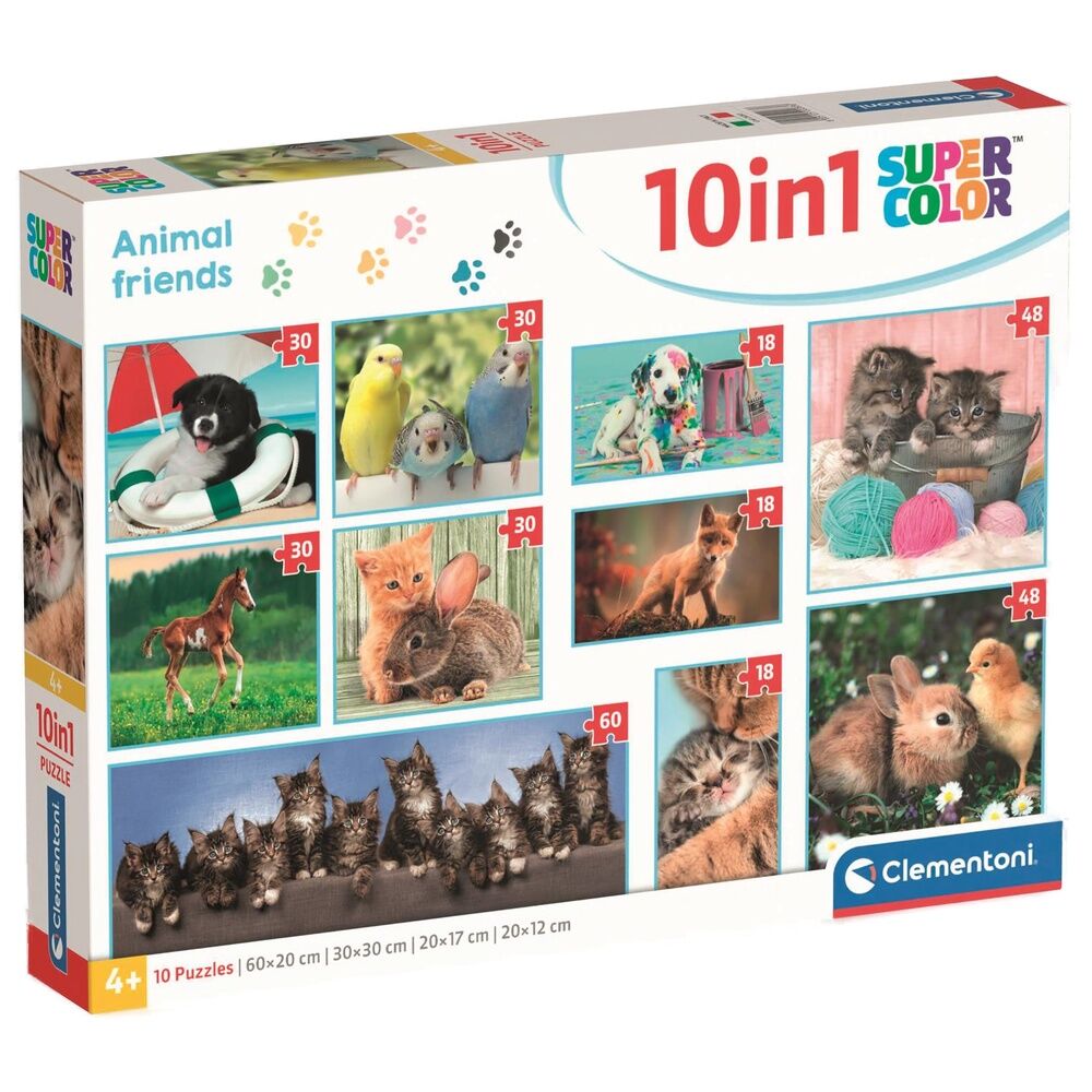 animal friends puzzle 18 30 48 60pcs