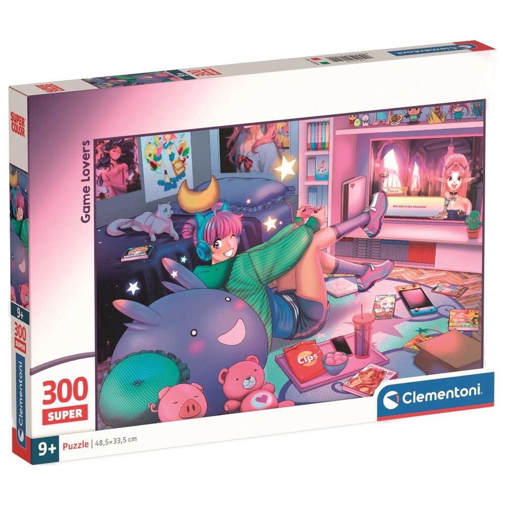 super puzzle for game lovers 300pcs