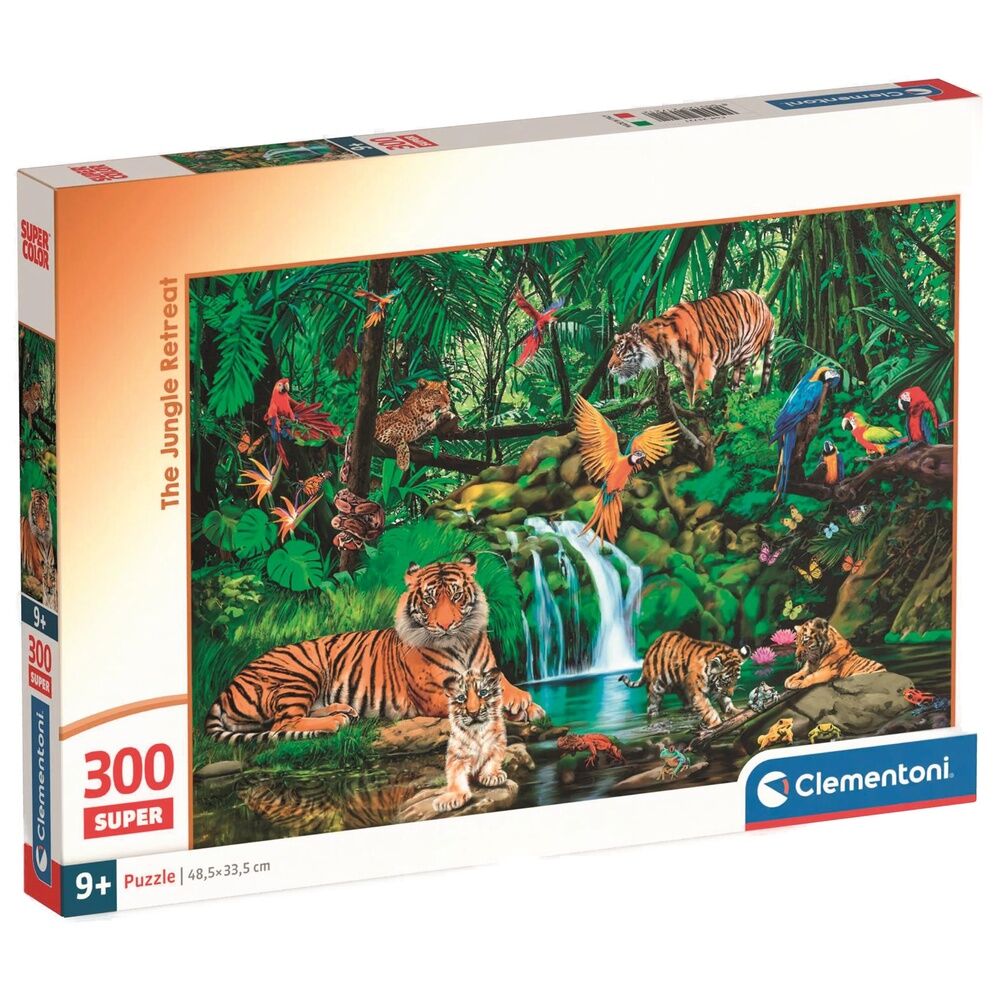 super jungle retreat puzzle 300pcs