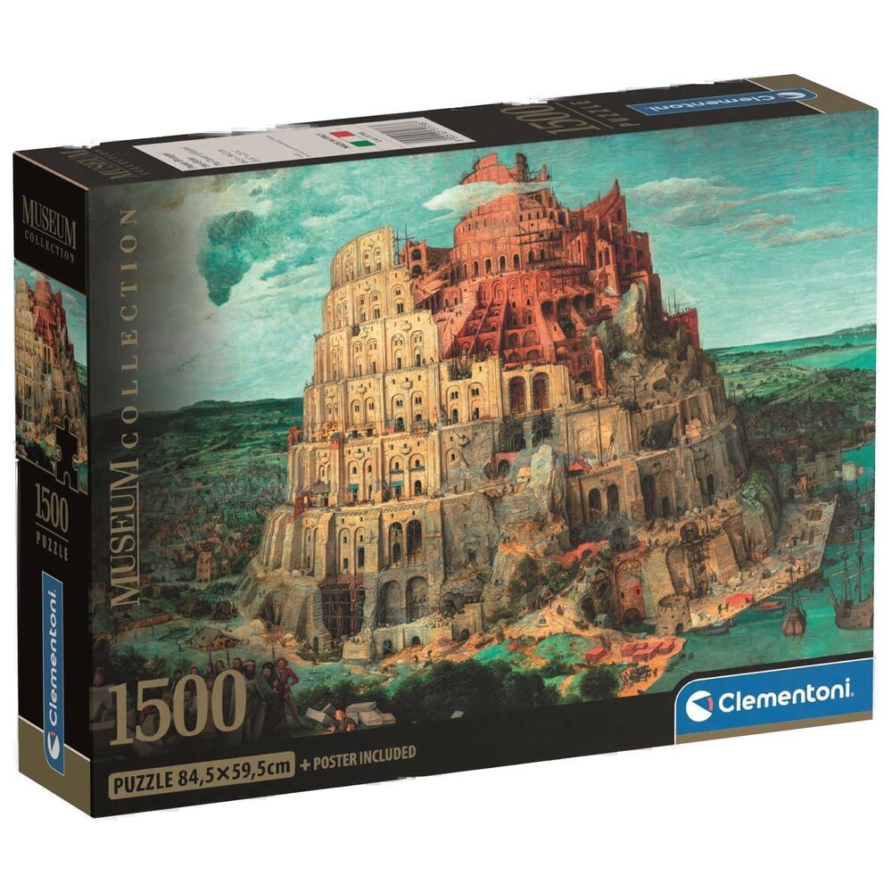 puzzle the tower of babel bruegel museum 1000 pieces