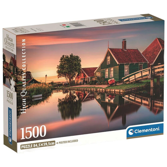 zaanse schans high quality puzzle 1500pcs
