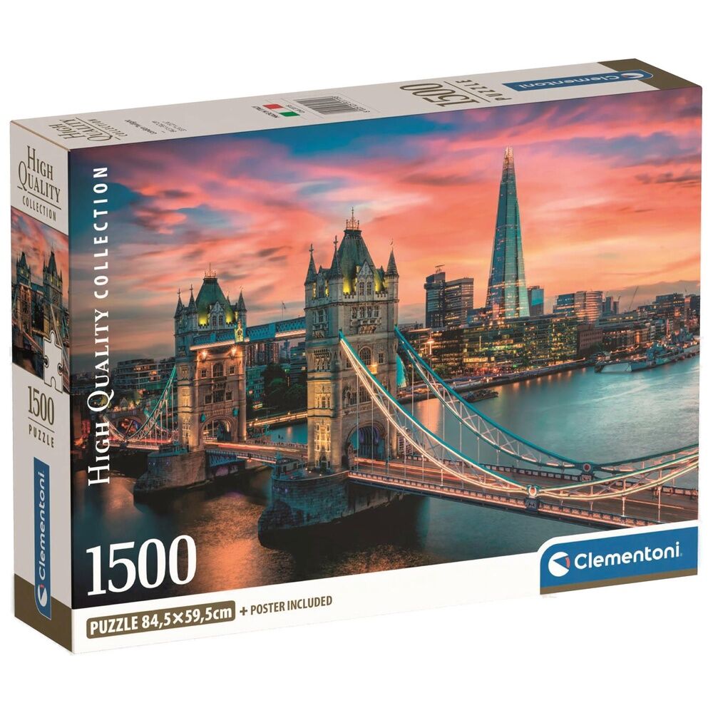 puzzle london twilight high quality 1500 pieces