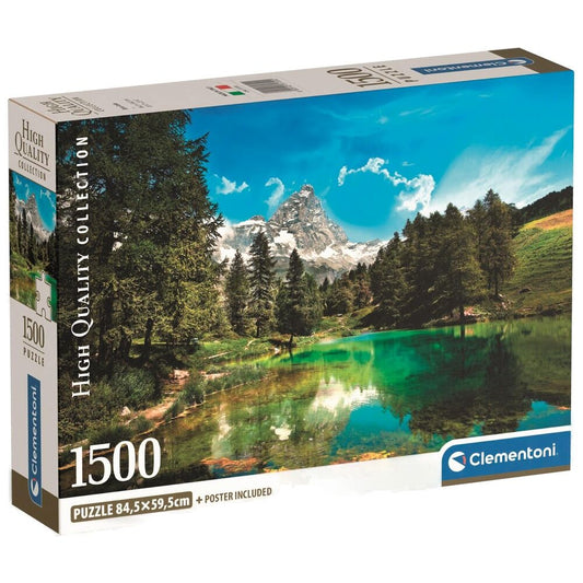 puzzle blue lake high quality 1500 pieces