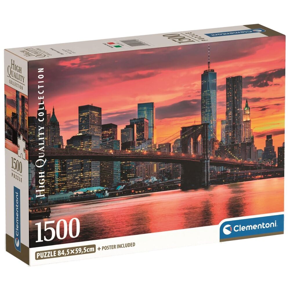 puzzle east river at dusk high quality 1500 pieces