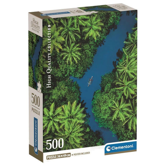 tropical aerial view puzzle high quality 500 pieces