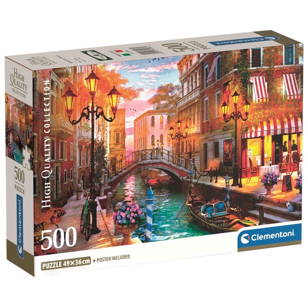 puzzle sunset over venice high quality 500 pieces