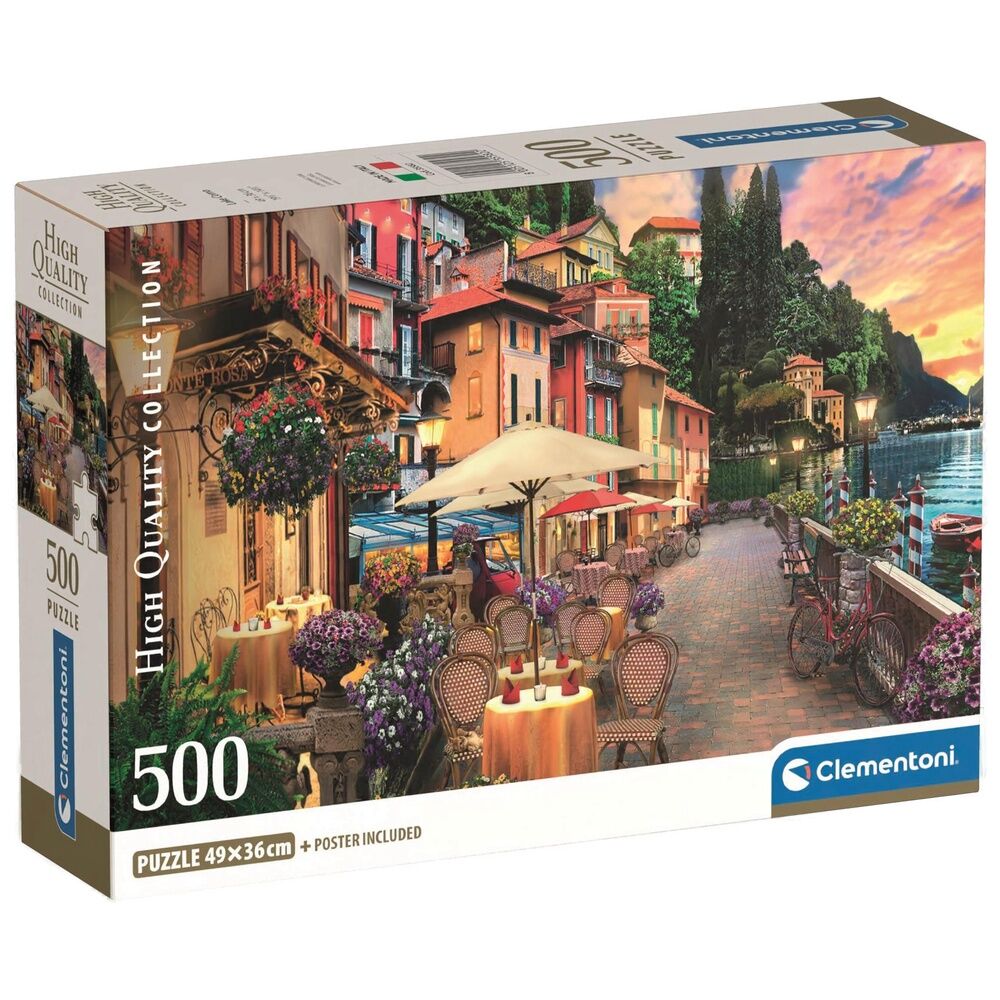 puzzle lake como high quality 500pcs