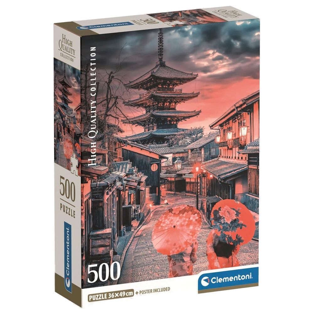 puzzle evening in kyoto high quality 500 pieces