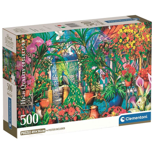 puzzle the greenhouse caretakers high quality 500 pieces