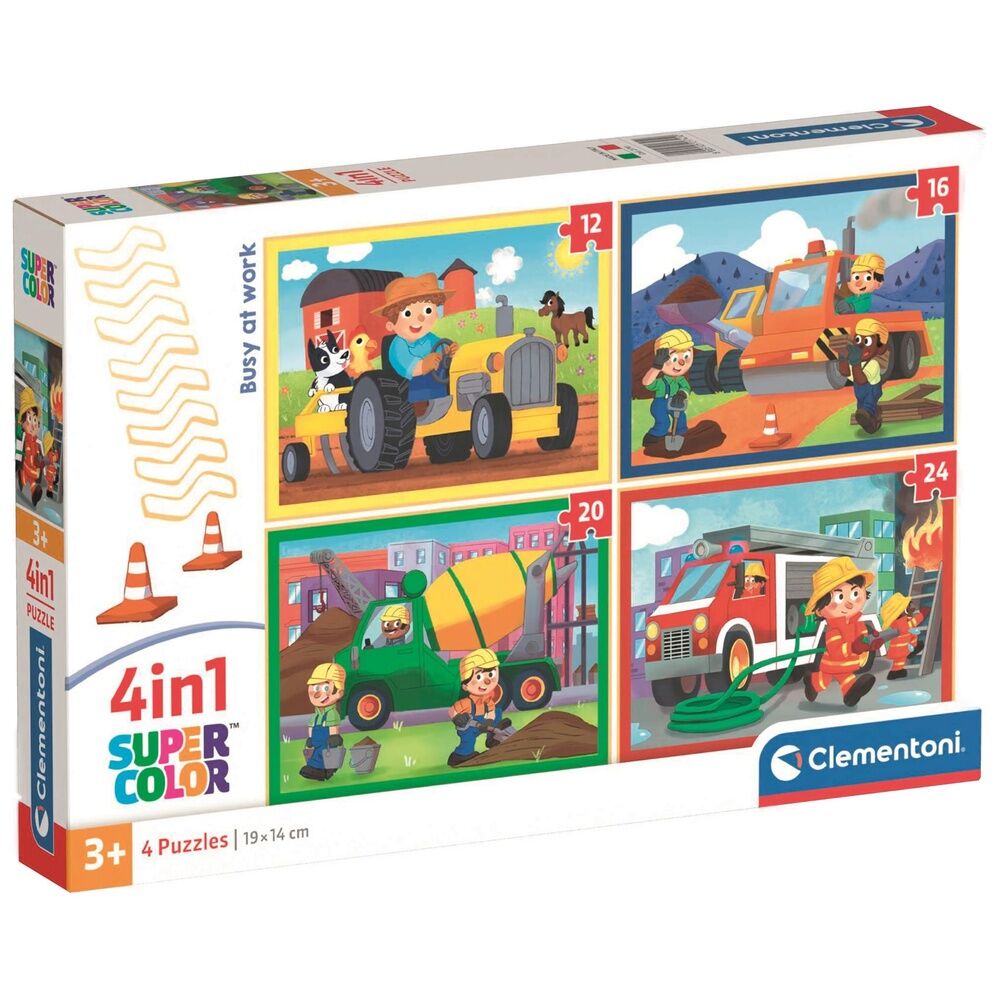 busy at work puzzle 12 16 20 24pcs