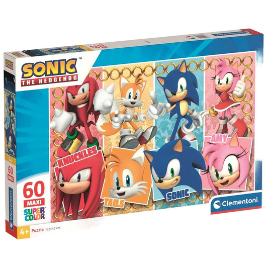 Sonic the Hedgehog maxi puzzle 60 pieces
