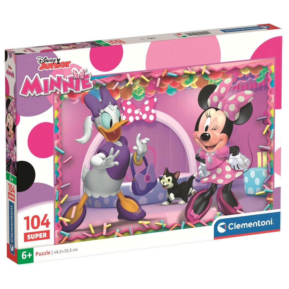 super minnie disney puzzle 104 pieces