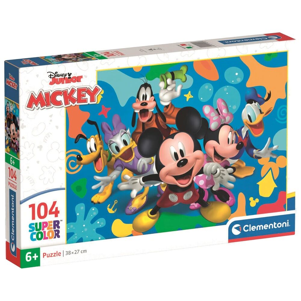 puzzle mickey and friends disney 104pcs
