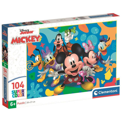 puzzle mickey and friends disney 104pcs
