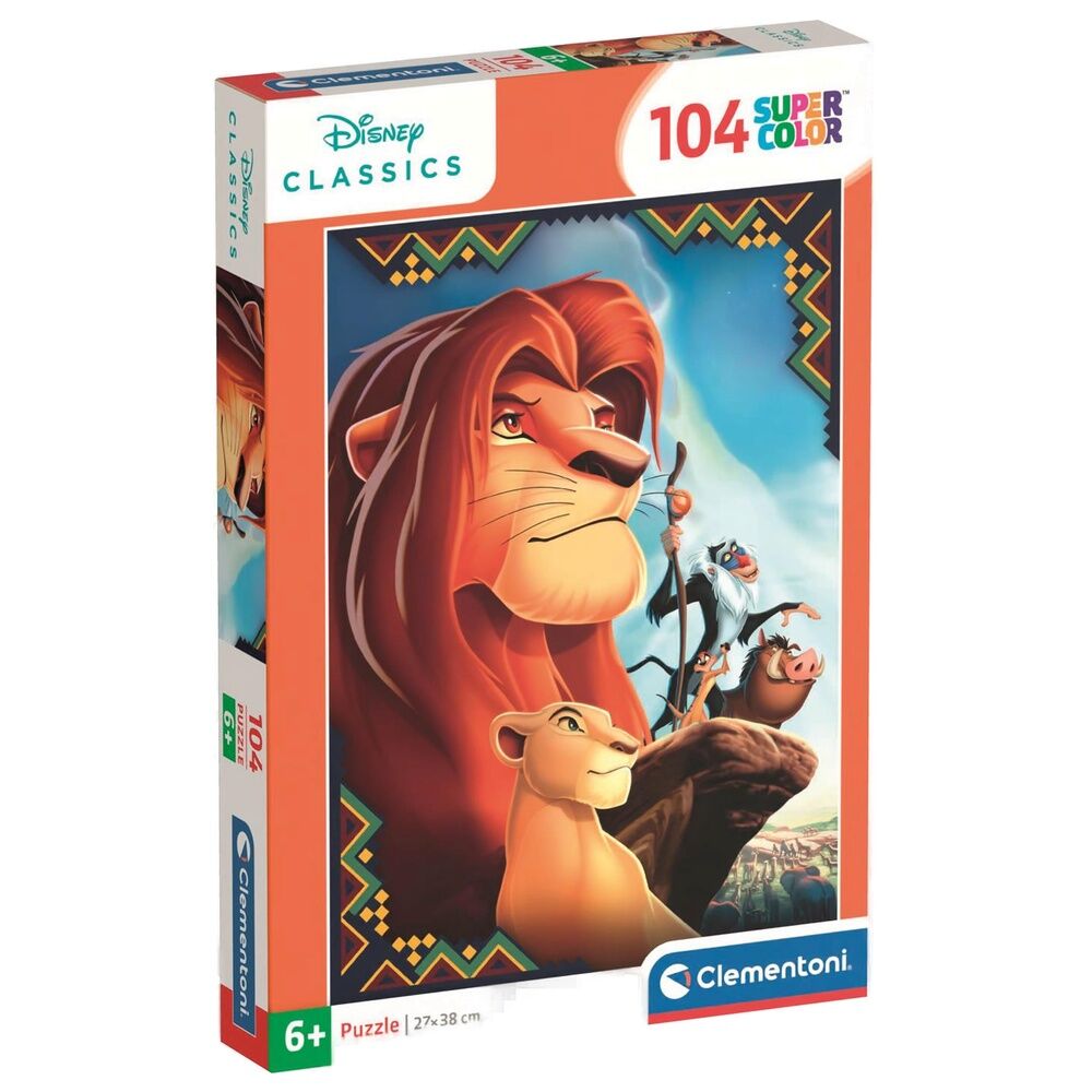 puzzle the lion king disney 104pcs